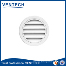 Ventech Rainproof Round Jalousie für Ventilation Gebrauch